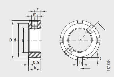 精密鎖緊螺母規(guī)格