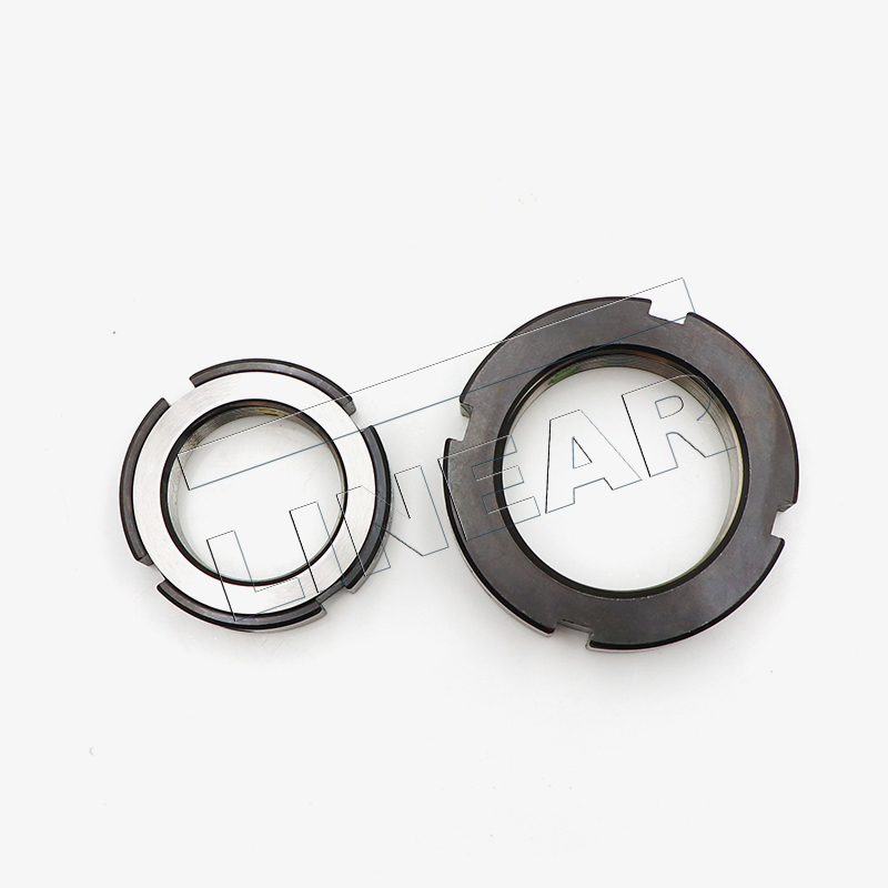 INA精密鎖緊螺母 ZM55 現(xiàn)貨供應(yīng) 東莞凌納 絲杠軸承專用螺母 高精密鎖緊螺母(圖文)